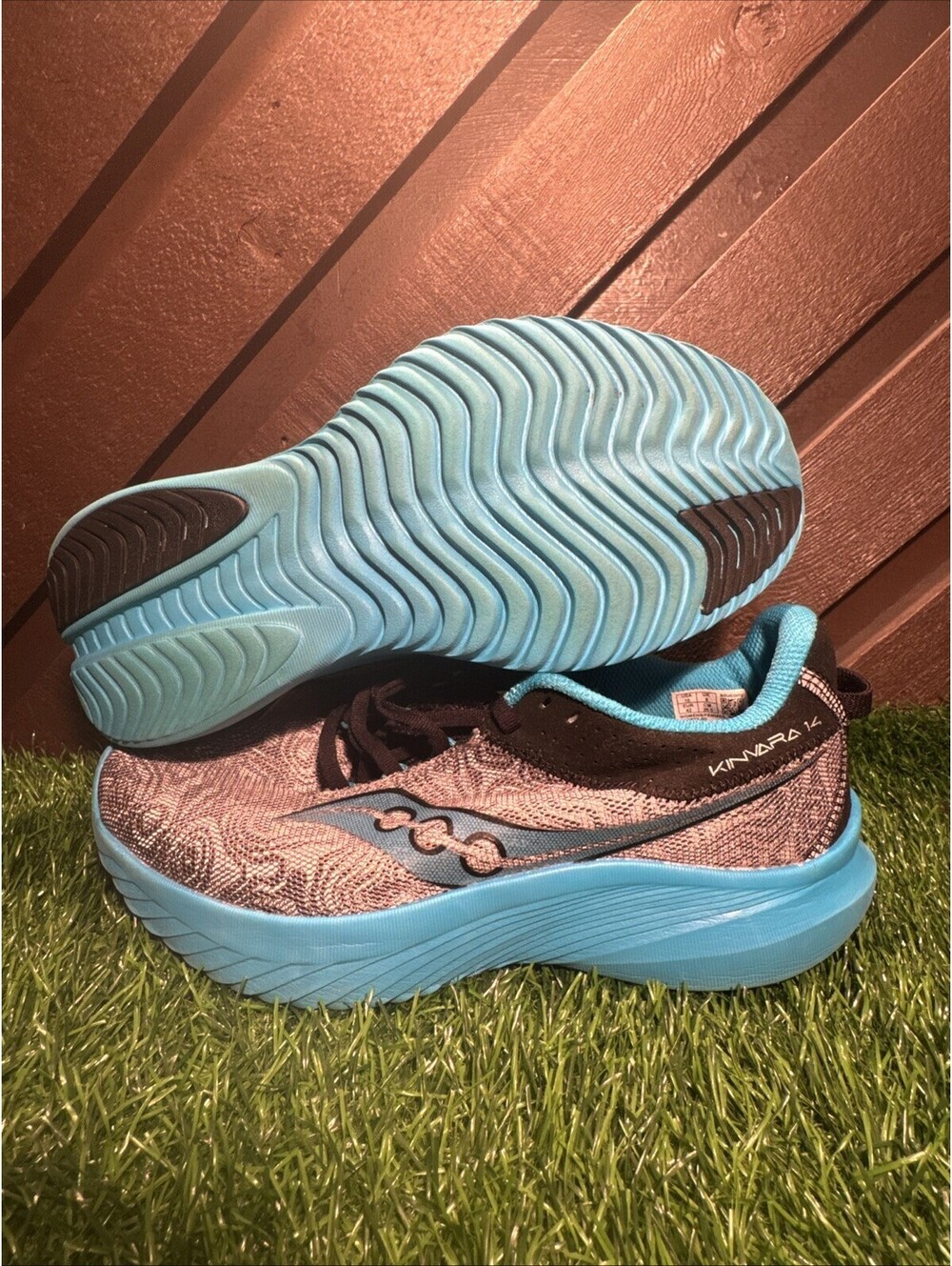 Size 10 - Saucony Kinvara 14 Echo Pewter Blue